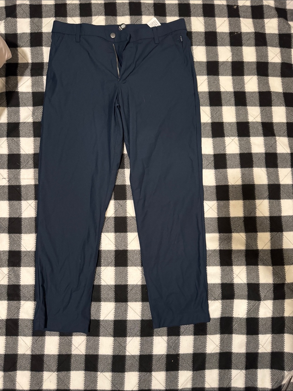 Kirkland Signature Men's Straight-Leg Chinos in Navy